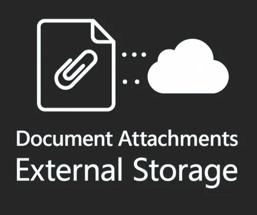 PowerPoint slide titled External File Storage screenshot used as the blog's featured image.